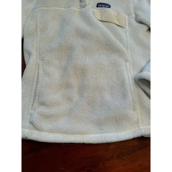 Patagonia Snap T Fleece Pullover Cream size small - Picture 9 of 11